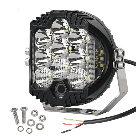 Set 2 x Proiectoare auto LED, 230W per proiector, XY555, 15LED - 4- Roveli