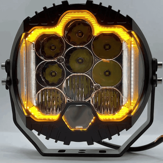 Set 2 x Proiectoare auto LED, 230W per proiector, XY555, 15LED - 5- Roveli
