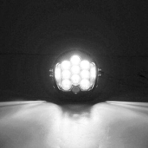 Set 2 x Proiectoare auto LED, 230W per proiector, XY555, 15LED - 8- Roveli