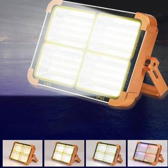 Proiector LED cu incarcare solara, 392 LED, 392W - 3- Roveli
