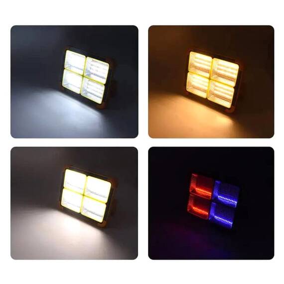 Proiector LED cu incarcare solara, 392 LED, 392W - 5- Roveli