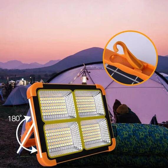 Proiector LED cu incarcare solara, 392 LED, 392W - 7- Roveli