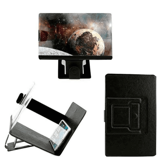 Ecran lupa marire imagine telefon, negru - 3- Roveli