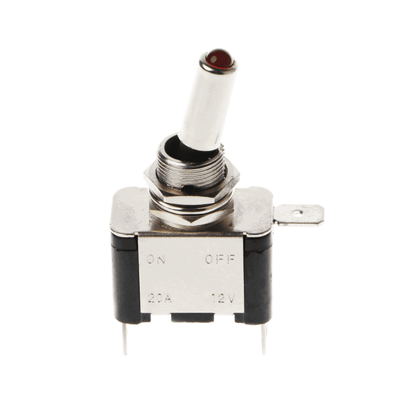 Intrerupator auto, 3 pini, 20A, LED - 4- Roveli