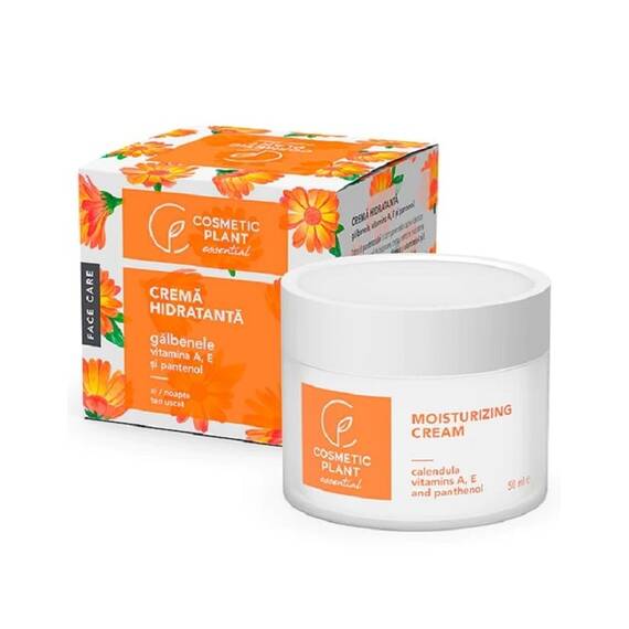 Crema Hidratanta cu Galbenele si Vitaminele A E si Pantenol 50 ml Cosmetic Plant - - Roveli