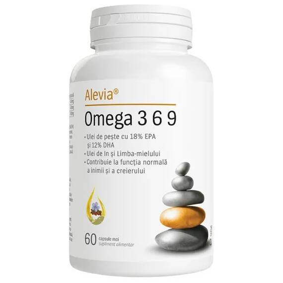Omega 3 6 9 – 60 capsule Alevia - - Roveli
