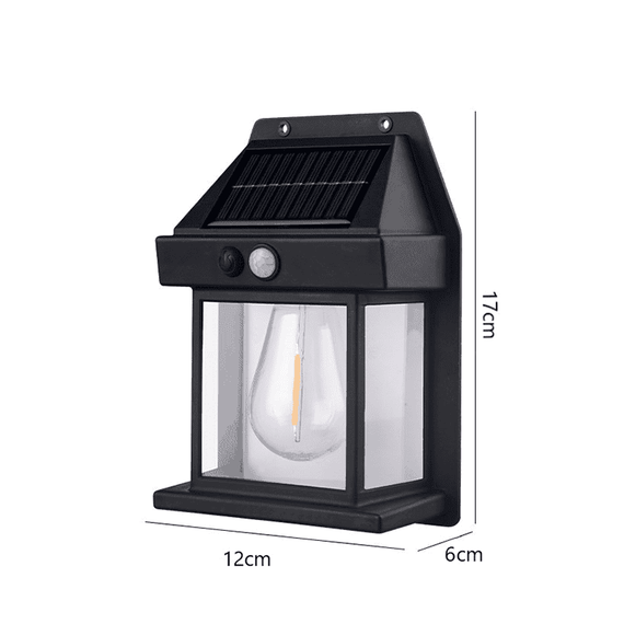 Lampa solara perete LED JF888, senzor miscare, 40W - 2- Roveli