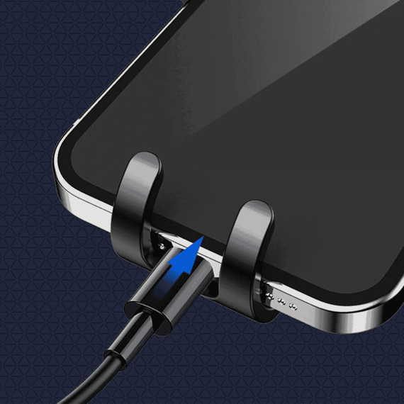 Suport auto telefon Z101A, prindere in grila de ventilatie, clema - 2- Roveli