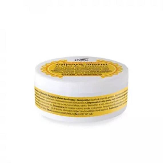 Crema Tip Balsam Antiinflamatoare cu Cimbru Sunatoare Galbenele si Musetel 50 ml Aroma Plant Ion Bonchis - - Roveli
