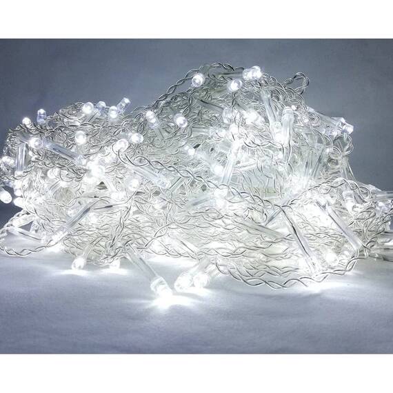 Instalatie premium turturi 200LED, 10m, alb, consum redus - - Roveli