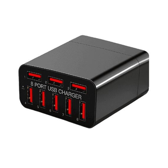 Adaptor priza cu 8 porturi USB X82, Qualcomm 3.0, 40W - 2- Roveli