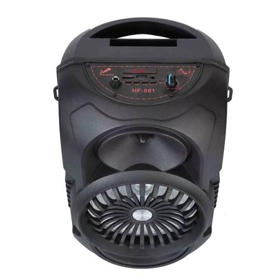 Boxa portabila cu Bluetooth HF881, 30W PMPO, lumini multicolore in timp cu ritmul - 5- Roveli