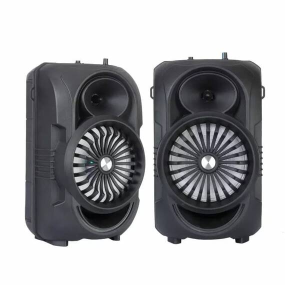 Boxa portabila cu Bluetooth HF881, 30W PMPO, lumini multicolore in timp cu ritmul - 7- Roveli