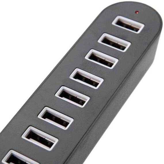 Hub USB cu10 porturi de iesire, HU2148, LED - 3- Roveli