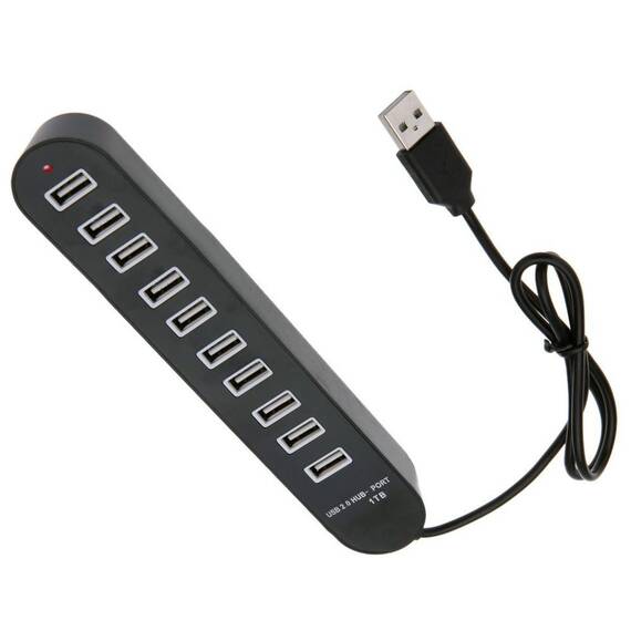 Hub USB cu10 porturi de iesire, HU2148, LED - 5- Roveli