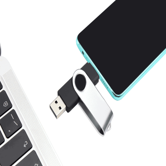 Stick de memorie OTG, cu port USB-A sau USB-C, 128GB - 6- Roveli