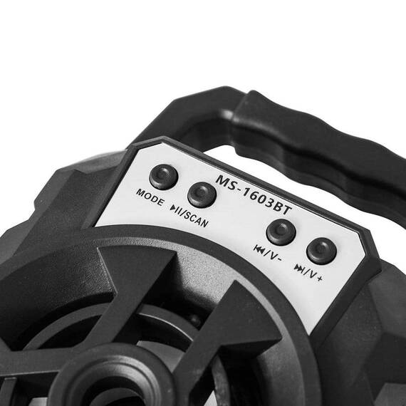 Boxa Portabila 18W PMPO MS 1603BT, lumini si maner - 4- Roveli