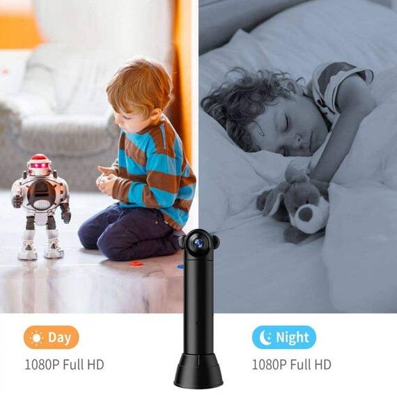 Mini camera de supraveghere cu infrarosu SX82, Full HD - 8- Roveli