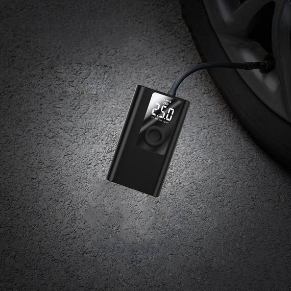 Compresor auto portabil 2 in1 DQ555, 4000mAh, 3 functii - 6- Roveli