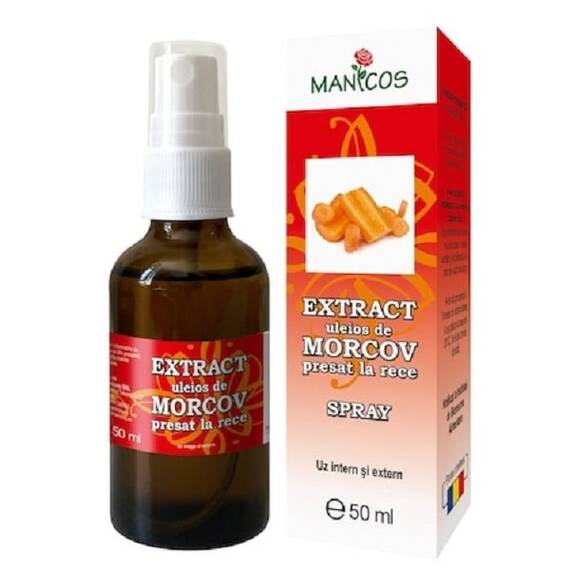 Extract Uleios de Morcov Presat la Rece Spray 50 ml Manicos - - Roveli