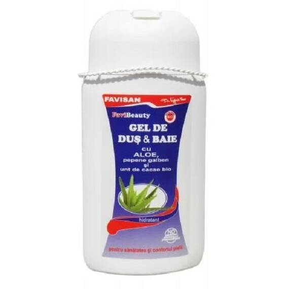 Gel de Dus si Baie cu Aloe 300 ml Favisan - - Roveli