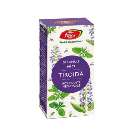 Tiroida 60 capsule Fares - - Roveli