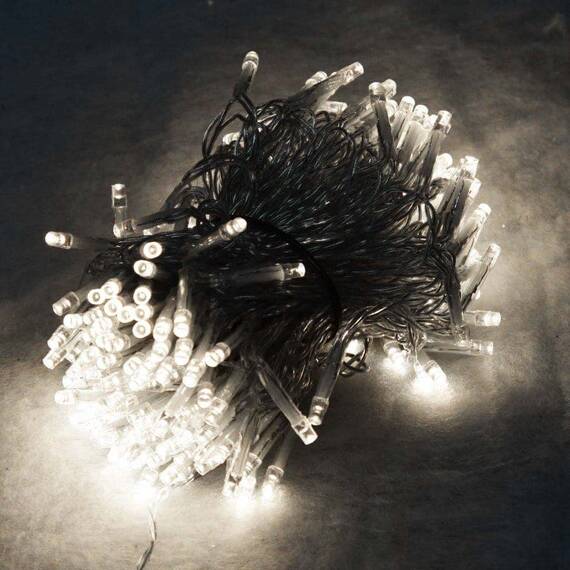 Instalatie Craciun, 16 m, 200LED, alb rece, consum redus - 5- Roveli