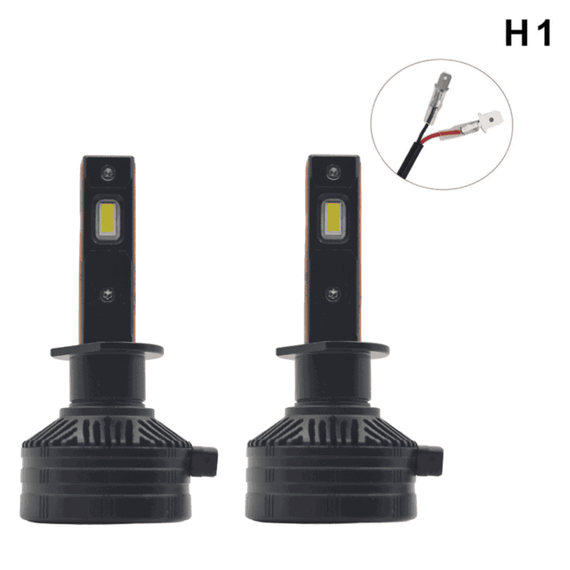 Set 2 becuri auto V80, H1, 200W, 12000 lumeni, 6000K, canbus - 2- Roveli