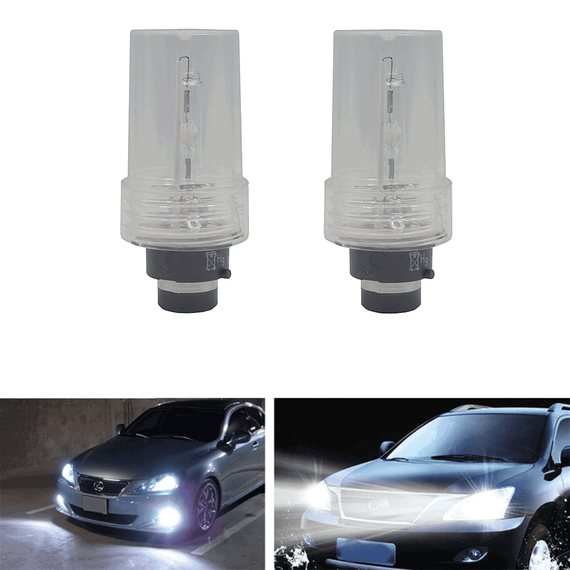 Set 2 Becuri auto D2S HID Xenon economice, 6000k, 70W/set - 4- Roveli
