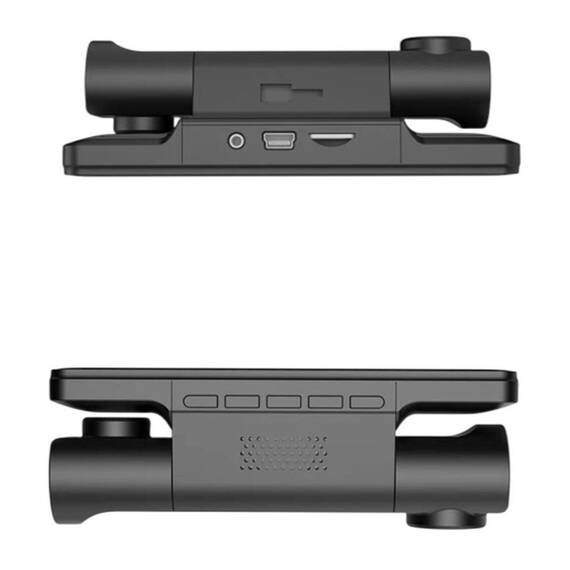 Camera auto tripla DVR, Full HD, inregistrare automata, 4” - 6- Roveli