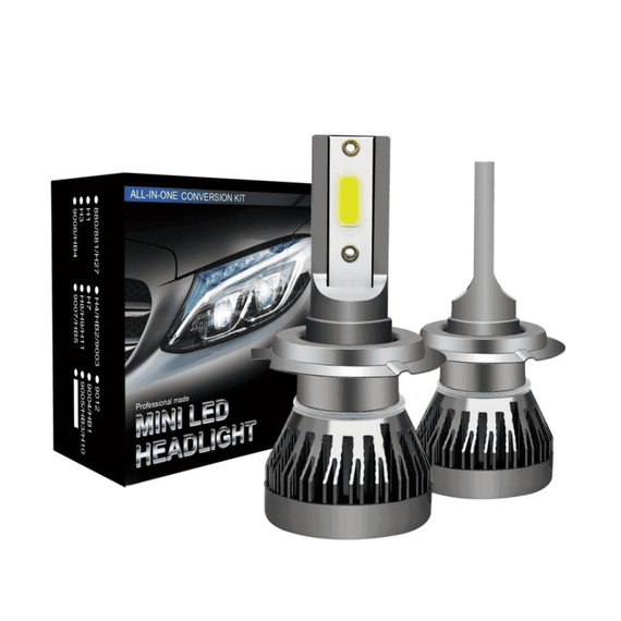 Set 2 becuri LED auto H7, 11000 lumeni, 110W per set, 6000K - alb - - Roveli