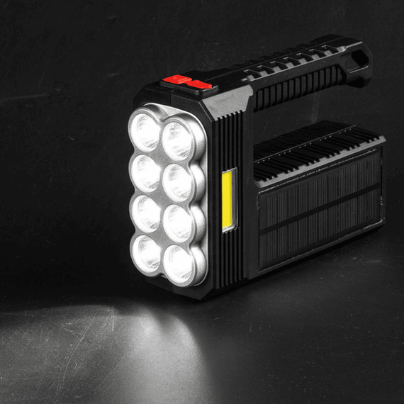 Lanterna multifunctionala cu incarcare solara SD623, 20W, 8LED - - Roveli