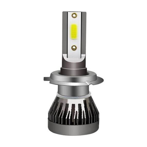 Set 2 Becuri auto H7 LED, 80W/set, F2 COB - 4- Roveli