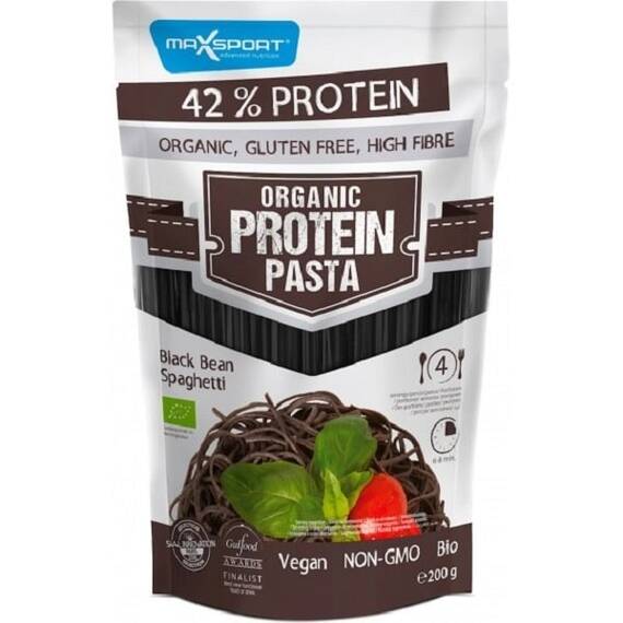 Spaghete din Fasole Neagra Eco 200 g MaxSport - - Roveli