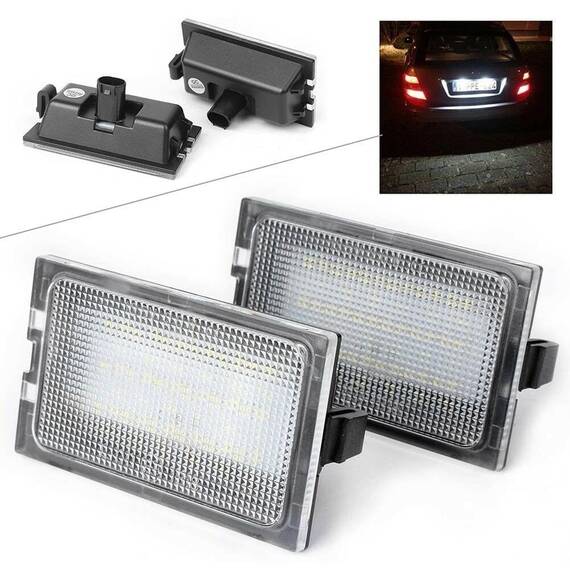 Set 2 Lampi iluminare numar, Land Rover, 18 LED - 10- Roveli