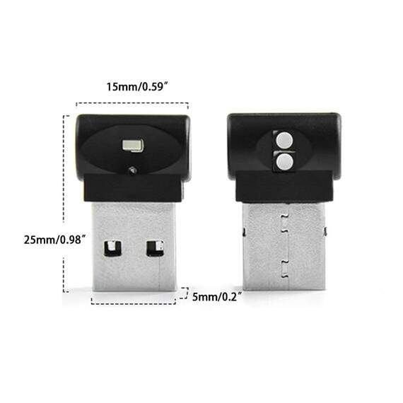 USB cu lumina ambientala, RGB - 3- Roveli