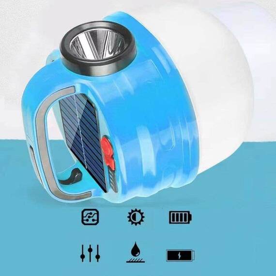 Lanterna LED RDC122, 80W, 300 lumeni, incarcare solara - 3- Roveli