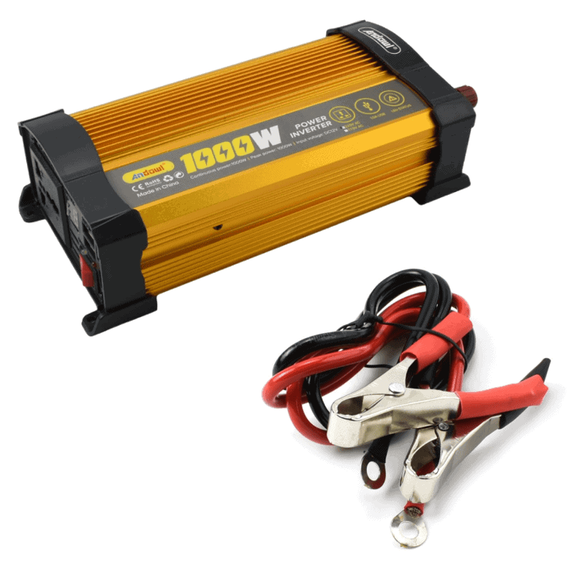 Invertor de tensiune auto KS1000, 1000W, 12V, 220V - 5- Roveli