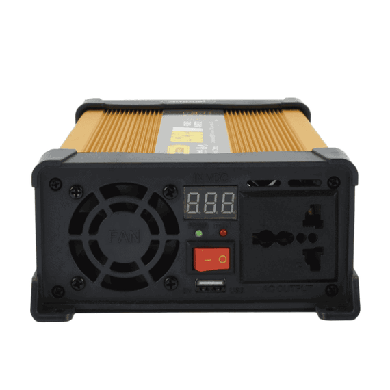 Invertor de tensiune auto KS1500, 1500W, 12V, 220V - 8- Roveli