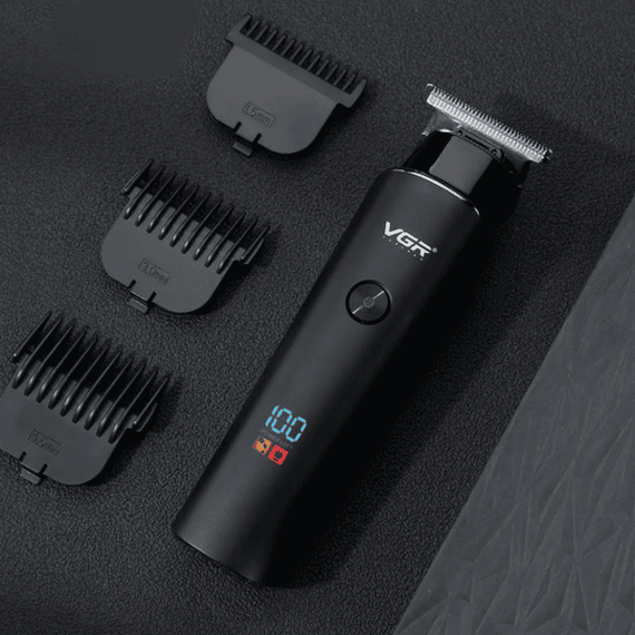 Aparat de tuns profesional V937, lame inox, 5W, accesorii incluse - 7- Roveli