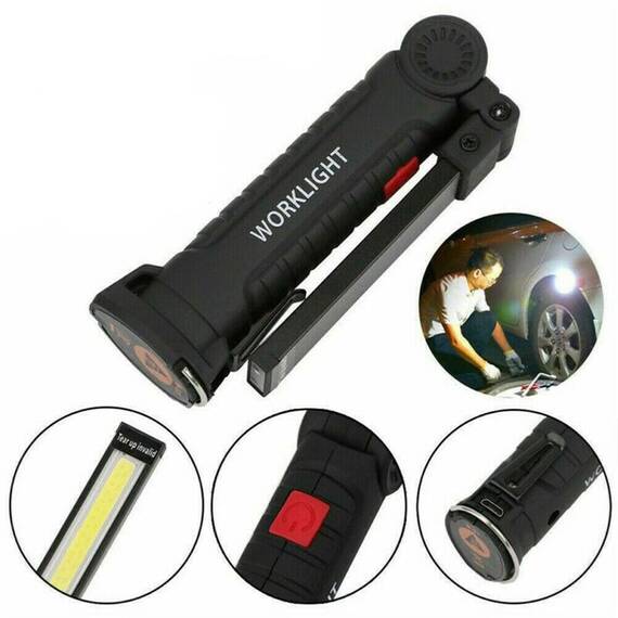 Lampa LED multifunctionala, magnet si acumulator, USB - 7- Roveli