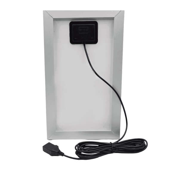 Panou solar policristalin, portabil, 7W, cu cablu 5 mufe - 4- Roveli