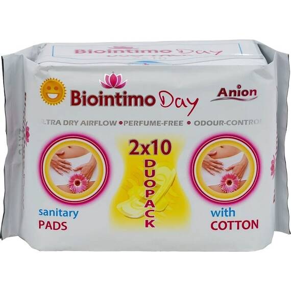 Absorbante de Zi 2 x 10 bucati Biointimo - - Roveli