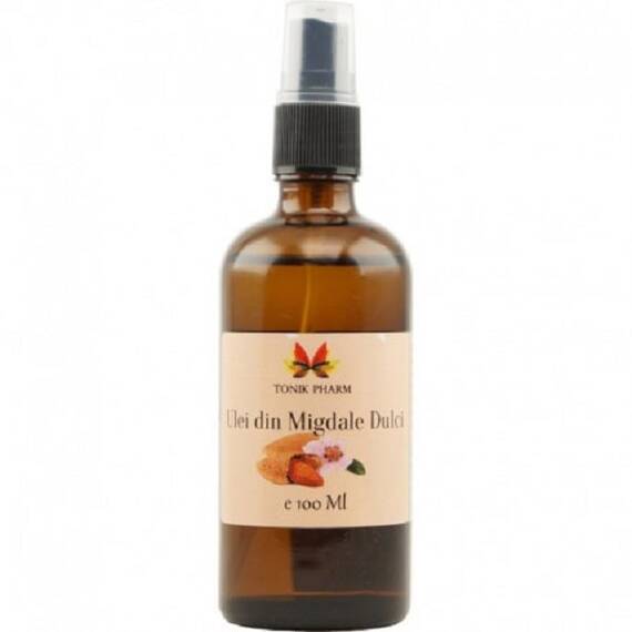 Ulei din Migdale Dulci 100 ml Tonik Pharm - - Roveli