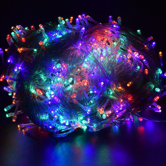 Instalatie tip turturi, 12m, 300Led, multicolor, consum redus - 6- Roveli