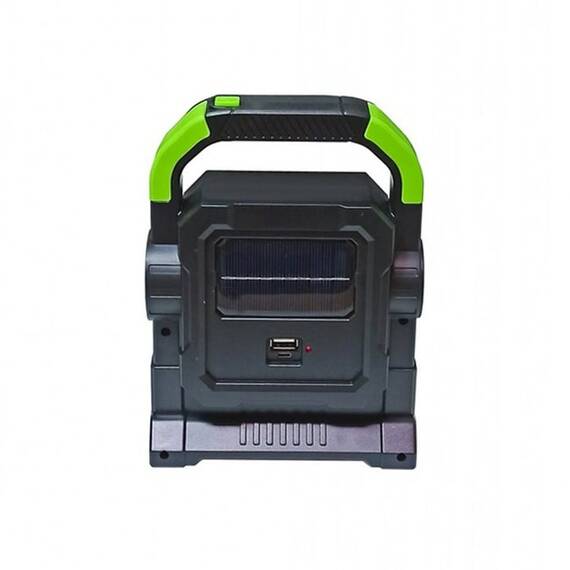Lanterna de mana C116, Powerbank, panou solar, USB, 10W - 5- Roveli
