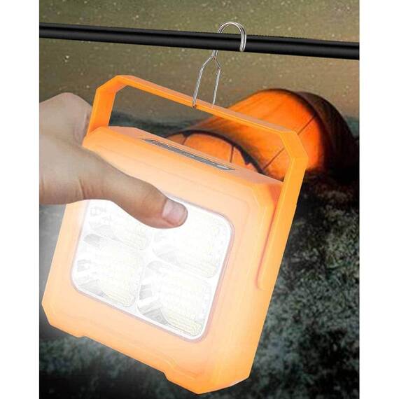 Proiector LED cu panou solar ZA56002, telecomanda, 30W - 5- Roveli
