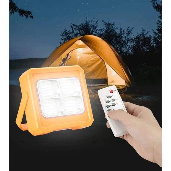 Proiector LED cu panou solar ZA56002, telecomanda, 30W - 9- Roveli