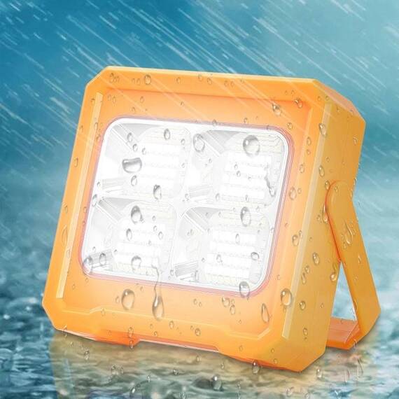 Proiector LED cu panou solar ZA56002, telecomanda, 30W - 10- Roveli