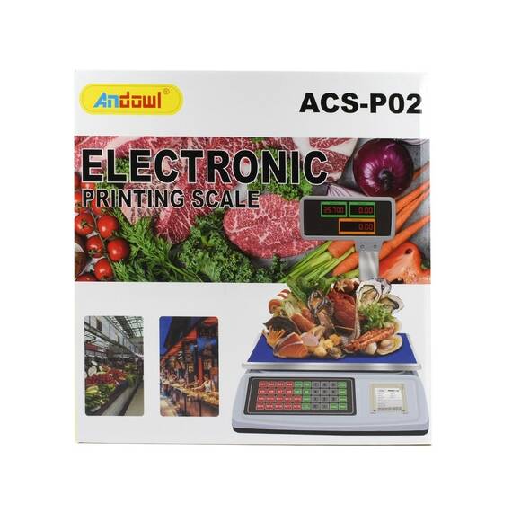 Cantar cu brat, 50kg, reincarcabil, ACS P02 - 5- Roveli